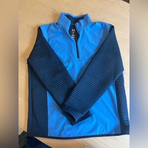 Under Armour Men's Blue Quarter-Zip Cold gear